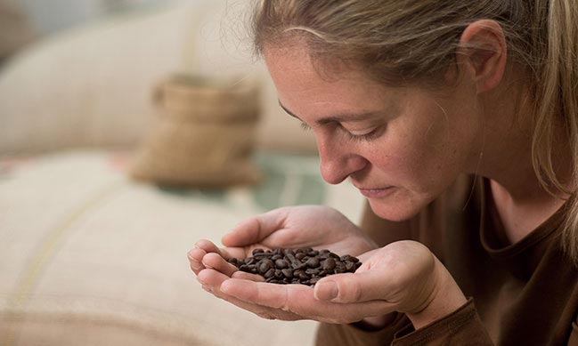 Kaffeesommelière Sabine Braunegger